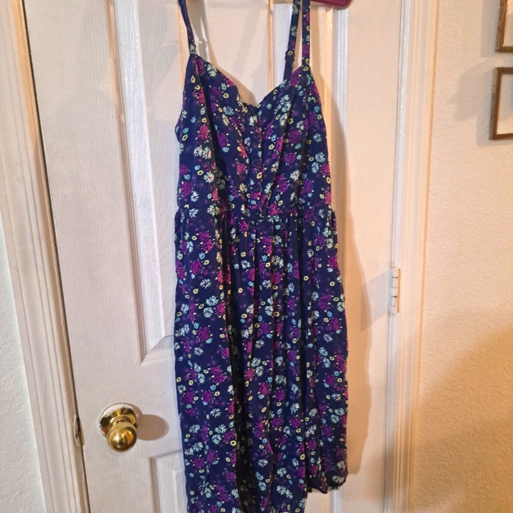 Torrid floral mini dress